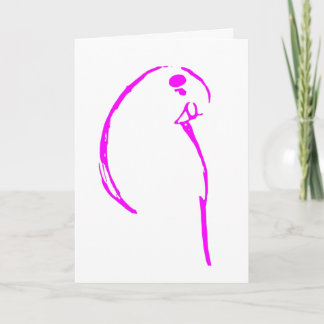 Tarjeta Budgie Birthday Card