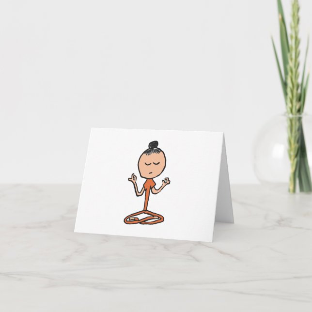 Tarjeta Budista mediador (Anverso)
