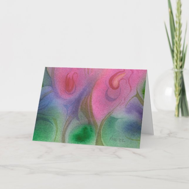 Tarjeta Buds Notecard (Anverso)