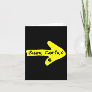 Tarjeta Buen Camino De Santiago Compostela España