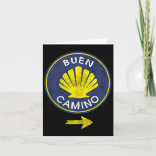 Tarjeta Buen Camino Shell El Camino De Santiago