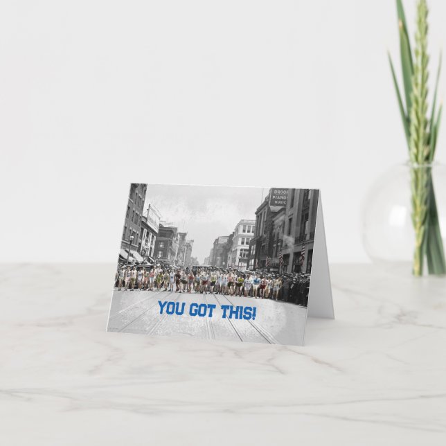 Tarjeta Buen corredor de suerte (Anverso)