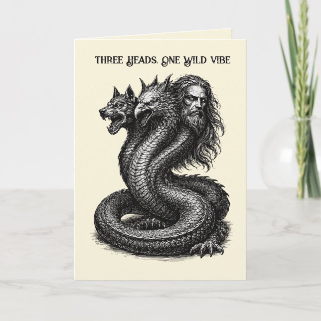 Tarjeta Buen Demonio Tres Caras, Un Poder (Anverso)