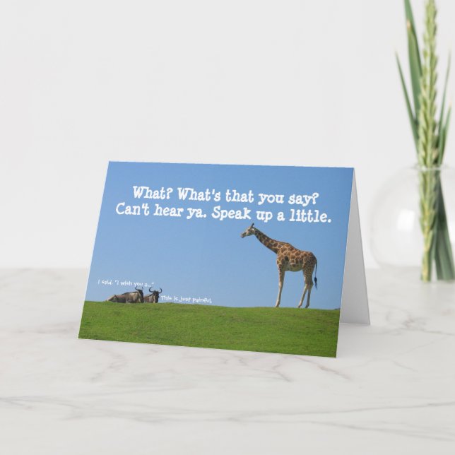 Tarjeta ¡Buen genio! Día del padre (Anverso)