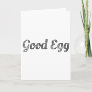 Tarjeta Buen Huevo - Divertido Regalo de Pascua para Niños