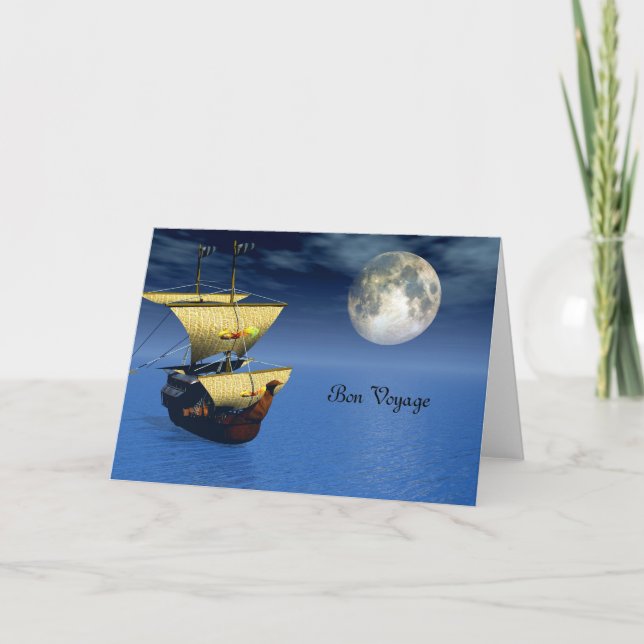 Tarjeta buen viaje (Anverso)