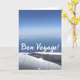 Tarjeta ¡Buen viaje! Deseándole Felices y Seguros Viajes