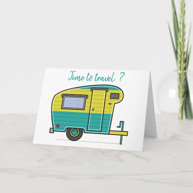 TARJETA ***BUEN VIAJE*** O ***TARJETA DE RETIRADO*** (Anverso)