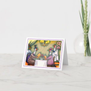 TARJETA BUENA COMIDA TURQUÍA, GRACIAS AL HUMOR EN MARCHA