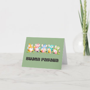 Tarjeta Buena Pascua, Feliz Pascua italiano