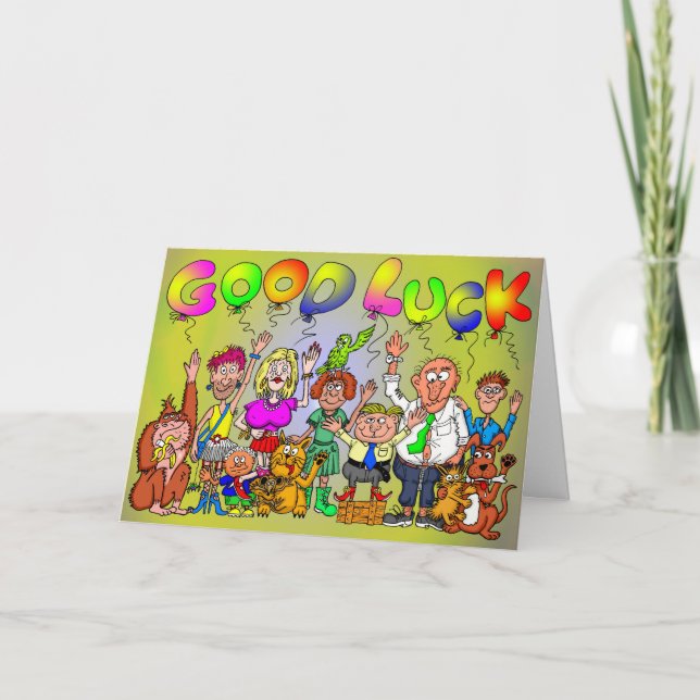 Tarjeta Buena suerte (Anverso)