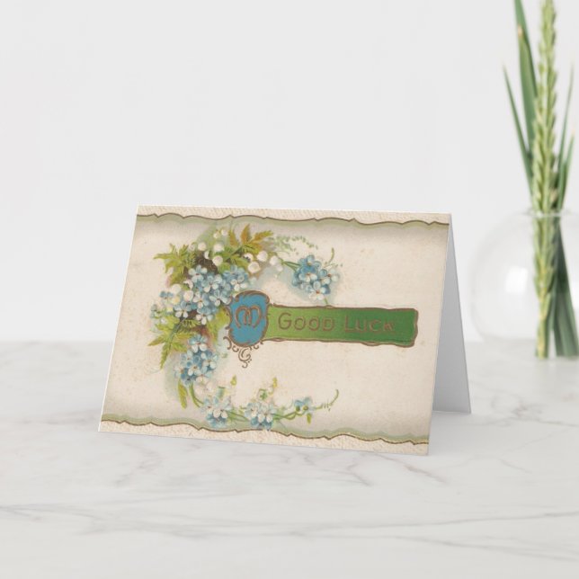 Tarjeta Buena suerte (Anverso)