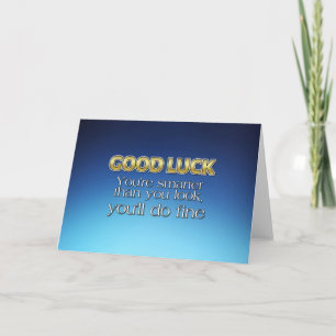 Tarjeta Buena suerte, le hará buen humor