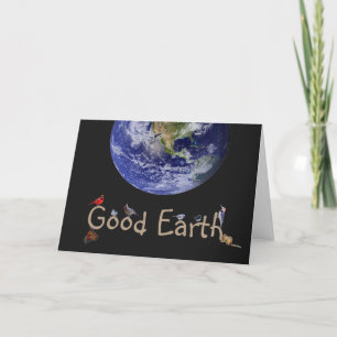 Tarjeta Buena Tierra: Saludos desde la Naturaleza