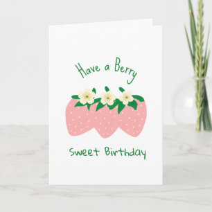 Tarjeta Buenas Vibraciones de Frutas Todo el Día Cumpleaño