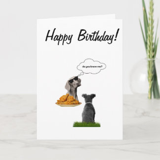 Tarjeta Buenos amigos de perros de cumpleaños