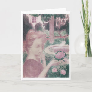 Tarjeta Buenos días Bouquet, Maurice Denis