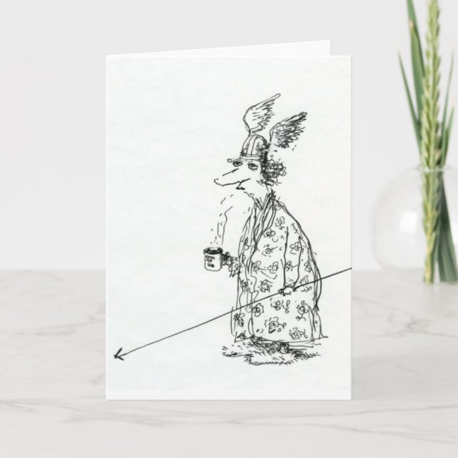 Tarjeta Buenos días, Brunnhilde Card (Anverso)