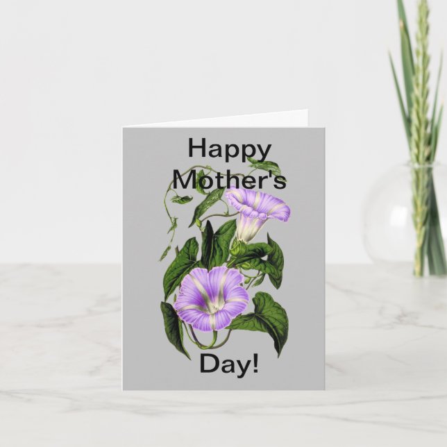 Tarjeta Buenos días Día de la Madre (Anverso)
