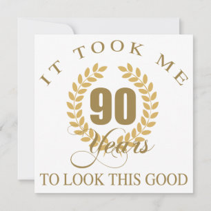 Tarjeta Buenos ojos 90 cumpleaños