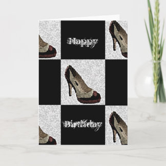Tarjeta Buenos talones Feliz cumpleaños