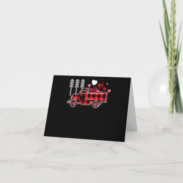 Tarjeta Búfalo de camión de bomberos colocó a la Día de Sa (Anverso)