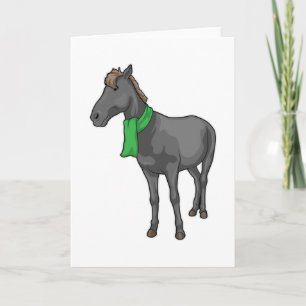 Tarjeta Bufanda de caballo