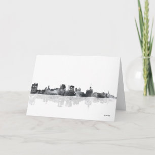 TARJETA BUFFALO NEW YORK SKYLINE