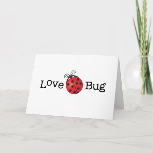 Tarjeta Bug de amor - Ladybug