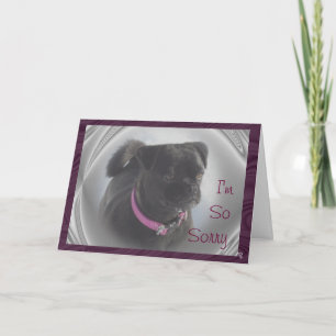 Tarjeta Buggs Dog Susie-personalizar en cualquier ocasión