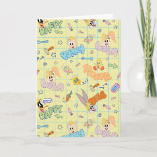 Tarjeta BUGS BUNNY BUILDERS™| Patrón de esbozo de caracter