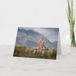 Tarjeta Buksnes kirke Lofoten