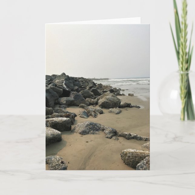 Tarjeta Bullards Beach State Park, Bandon, Oregon (Anverso)