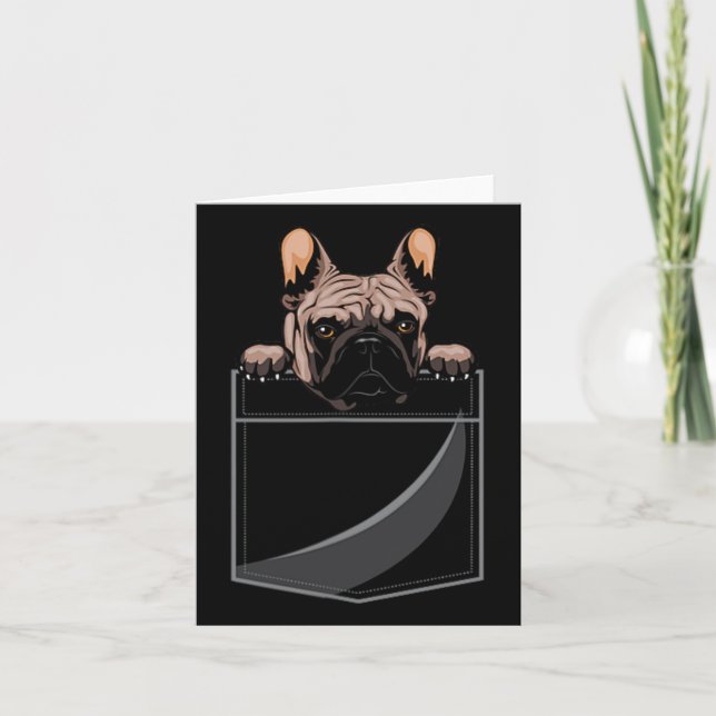 Tarjeta Bulldog En Un Bolsillo (Anverso)