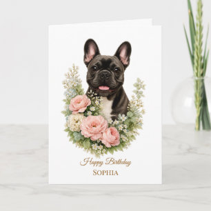 Tarjeta Bulldog Francés
