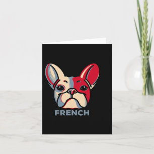 Tarjeta Bulldog francés Perro Diversión 1