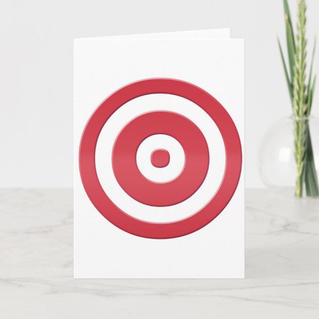 Tarjeta bullseye (Anverso)