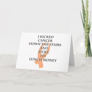 Tarjeta Bully de Cáncer (Cinta de Peach)