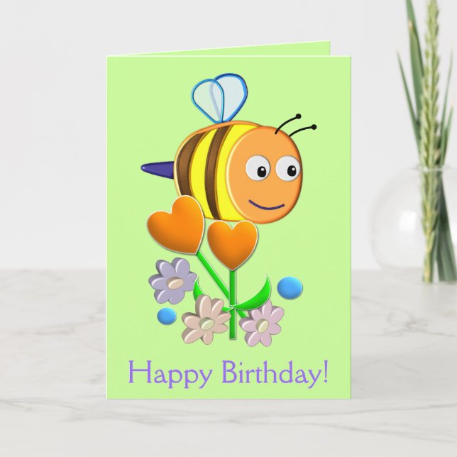Tarjeta Bumble Bee (Anverso)