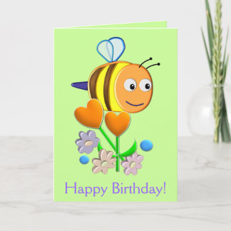 Tarjeta Bumble Bee