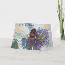 Tarjeta Bumble Bee Birday Card