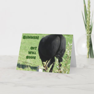 Tarjeta Bummer-Ponte bien pronto