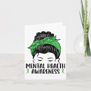 Tarjeta Bun Mental Health Gift Mental Health Awareness