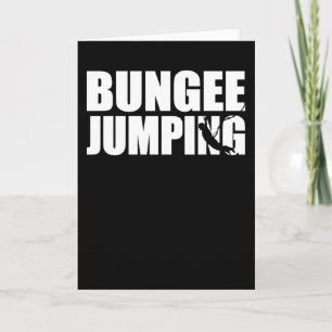 Tarjeta Bungee Jumping Bungy Jump Gift