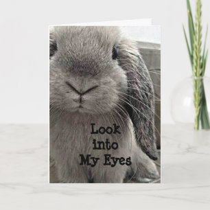 TARJETA BUNNY DULCE ESPERANDO DECIR FELIZ CUMPLEAÑOS