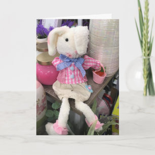 TARJETA BUNNY *EASTER WISHHES* Y *SPRING WISHES* TAMBIÉN!