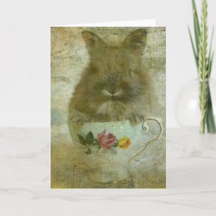 Tarjeta Bunny in Teacup