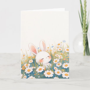 Tarjeta Bunny Peaceful Slumber