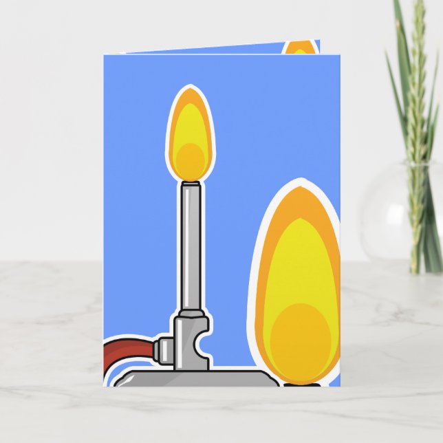 Tarjeta Bunsen Burner (Anverso)