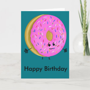 Tarjeta Buñuelo del feliz cumpleaños